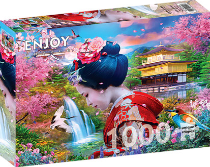 Geisha Garden Puzzel (1000 stukjes)