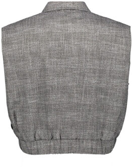 Geisha Gilet 55716-20 Houtskool - XL