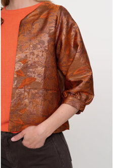 Geisha gilet 55880-20 201 burned orang Oranje - L