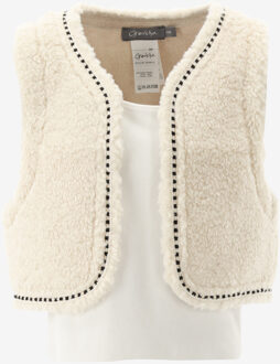 Geisha Gilet ecru - 128/8J