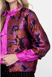 Geisha Jacket 55727-20 Paars - XL