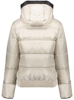 Geisha jacket hood edge short 58502-12 710 Ecru - M