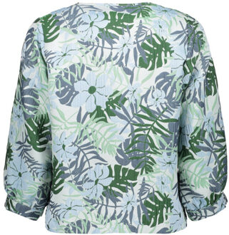 Geisha Jasje dessin Blauw - XXL