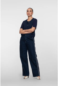 Geisha Jeans dark blue denim Veelkleurig - L