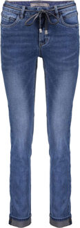Geisha Jeans mid blue denim Print / Multi - S
