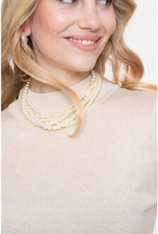 Geisha Lurex pull 54531-14 Ecru - M