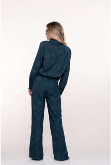 Geisha Pants blue Blauw - M