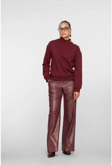 Geisha Pantsshiny 51581-32 - maat M Bordeaux