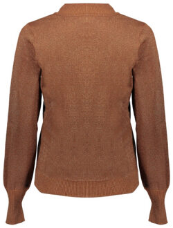 Geisha Pull over lurex 54531-14 Camel - XL