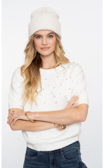 Geisha Pull pearls- 54508-10 Ecru - L