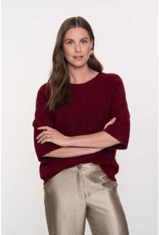 Geisha Pullover bordeaux Rood - M