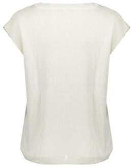 Geisha spencer v&lurex 64091-70 10 off-white/silver - maat XL Ecru