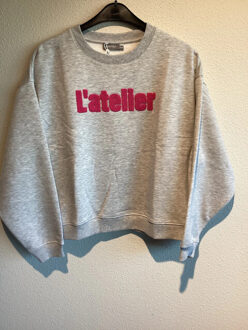 Geisha Sweat 52601-41 Grijs - XXL