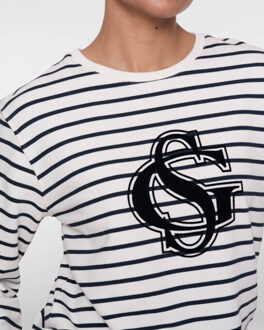 Geisha Sweat 62091-41 Blauw - L