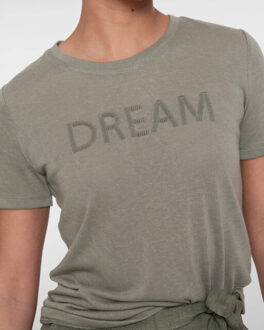 Geisha T-shirt 62097-41 Kaki - S