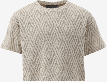 Geisha T-shirt beige - 152/12J;164/14J