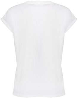 Geisha T-shirt studio off-white - maat L Ecru