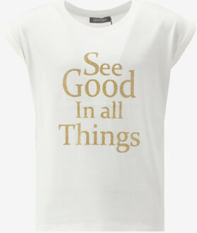 Geisha T-shirt wit - 152/12J;164/14J