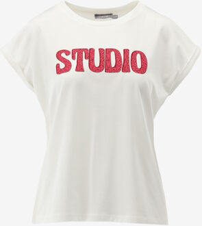 Geisha T-shirt wit - M;L;XL