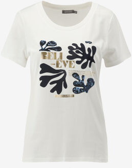 Geisha T-shirt wit - S;M;L;XL;XXL