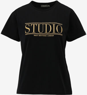 Geisha T-shirt zwart - XS;S