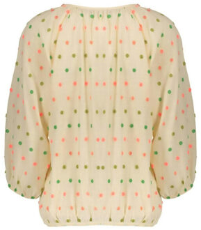 Geisha top 63251-20 718 /green/blush - maat XL Ecru