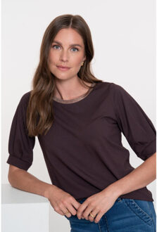 Geisha Top bronze - maat L Veelkleurig