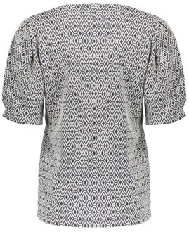 Geisha Top korte mouw 62056-21 - maat XXXL Ecru