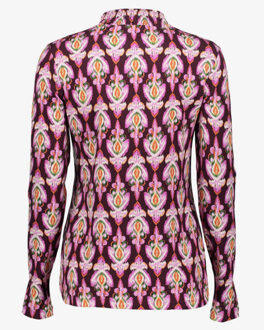 Geisha Top lange mouw 52883-60 Roze - XL