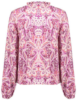 Geisha Top lange mouw 53912-20 Beige - XXXL