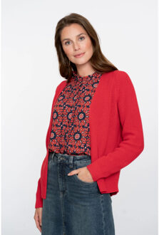 Geisha Vest 54511-10 red Rood - 40