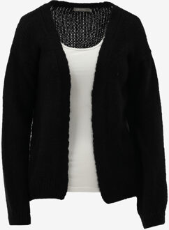 Geisha Vest zwart - S