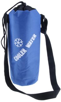 Geïsoleerde Flessen Koeltas Camping Drank Dragers/Wijn Koeltas blauw