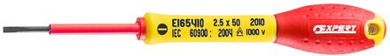 Geïsoleerde Schroevendraaier 1000V | 2,5 x 50 x 0,4 - E165410