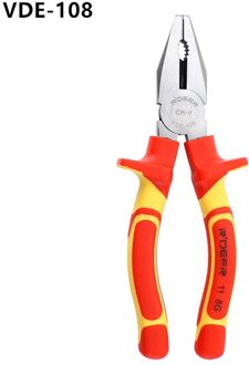 Geïsoleerde Schroevendraaier Magnetische Schroevendraaier Phillips Houder 1000V Elektricien Reparatie Tang Voor Elektricien Handje 01