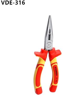 Geïsoleerde Schroevendraaier Magnetische Schroevendraaier Phillips Houder 1000V Elektricien Reparatie Tang Voor Elektricien Handje 03