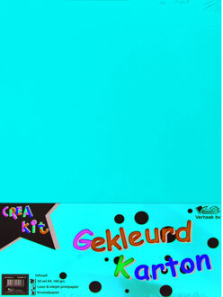 Gekleurd karton A4 50 vellen/160 gr