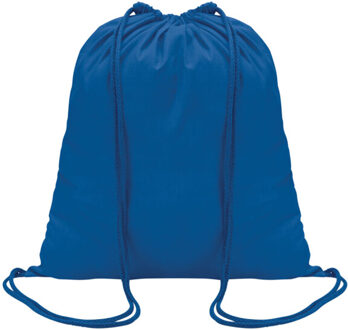 Gekleurde katoenen koordzak - maat One size Blauw