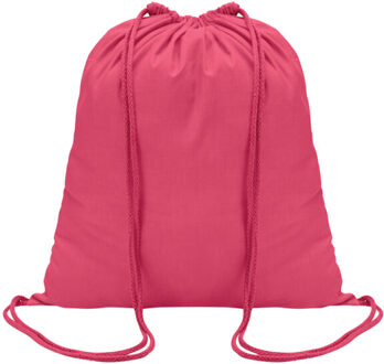 Gekleurde katoenen koordzak Roze - One size