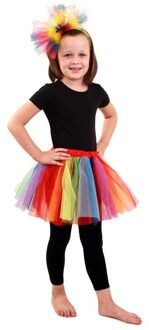 Gekleurde Regenboog Petticoat Voor Meisjes