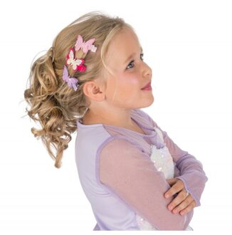 Gekleurde Vlinder Speldjes (3st) Multikleur - Print