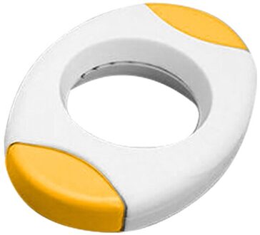 Gekookt Ei Shell Topper Cutter Opener Ei Cup Gereedschappen Keuken Essentiële Keuken Gereedschap geel