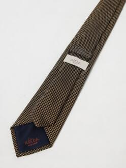 Gekruiste Zijden Stropdas Grijs