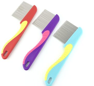 Gekwalificeerde Huisdier Hond Kat Bad Handschoen Borstel Kam Rubber Haar Bont Grooming Masseren Massage Mit Huisdier Douche Hond Borstel Haar verwijderen 1stk willekeurig