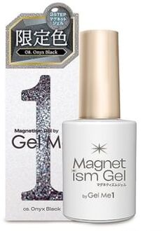 Gel Me 1 Magnetism Nail Gel 08 Onyx Black