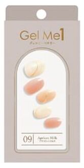 Gel Me 1 Nail Art Stickers 09 Apricot Milk - 30 pcs