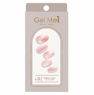 Gel Me 1 Nail Art Stickers L21 Radiant Glow - 30 pcs
