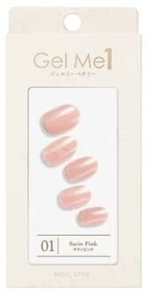 Gel Me 1 Nail Sticker 01 Satin Pink 1 pc