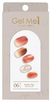 Gel Me 1 Nail Sticker 06 Amber Fig 1 pc