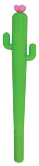 gel pen - cactus